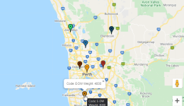 There are fours categories of PIN maps Normal, Terrain, Satellite and Hybrid