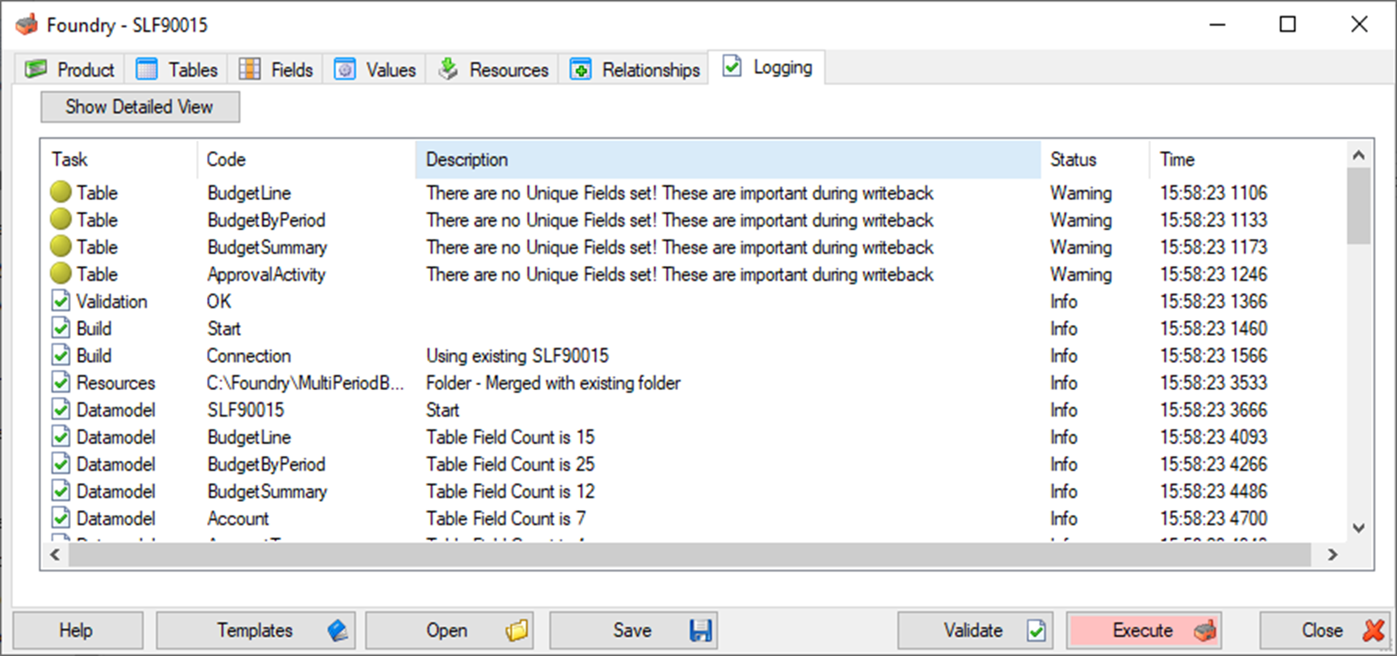 Foundry_Logging_Tab