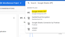 Extracting data from Google Sheets via API