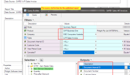 Using a Published Report as a Data Source
