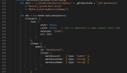 KENDO Grid control – KENDO DataSource