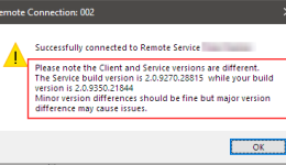 Version between Client and Server