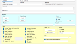 Using the product code as the table prefix