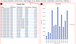 Slicer-Driven Reports with Layout
