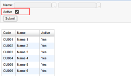 Use a checkbox for a prompt filter