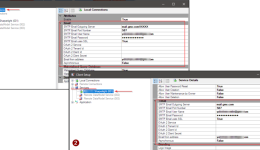 Email configuration when sending email with a report