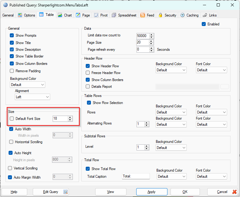Autocount Font Size Branding & Styling - Font, Font Size and Color for Menu - Sharperlight